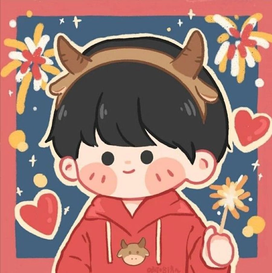 Ảnh Chibi Tết Cute làm dịu lòng người xem