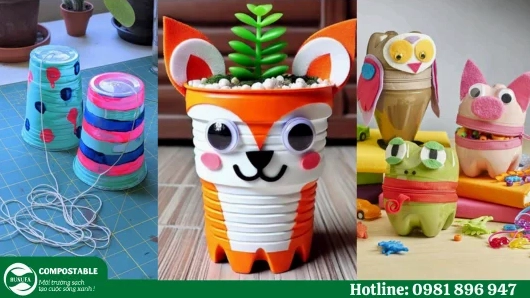 Biến chai nhựa cũ thành đồ trang trí độc đáo: Hướng dẫn sáng tạo cho không gian sống
