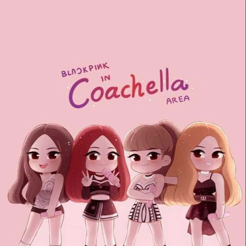 Blackpink chibi pink venom nổi bật cá tính mạnh