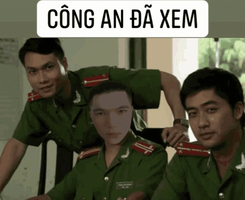 Công an đã xem meme, pha hài hước không thể bỏ qua
