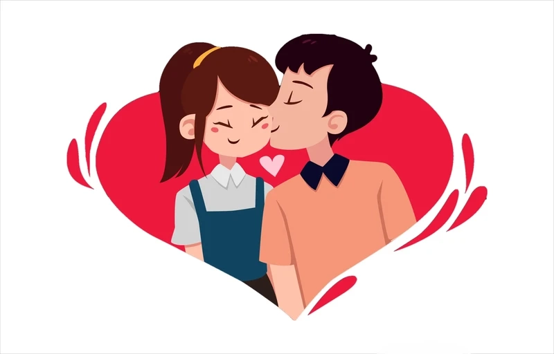 Dễ thương hình nền tình yêu mang lại cảm giác nhẹ nhàng và hạnh phúc