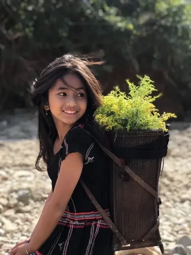 Gái dân tộc Hán, với nét đẹp nhẹ nhàng và quyến rũ