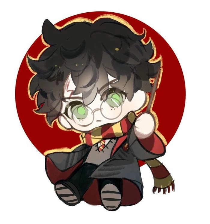 Harry Potter chibi Hedwig cú trắng nhỏ vẫn đầy thần thái