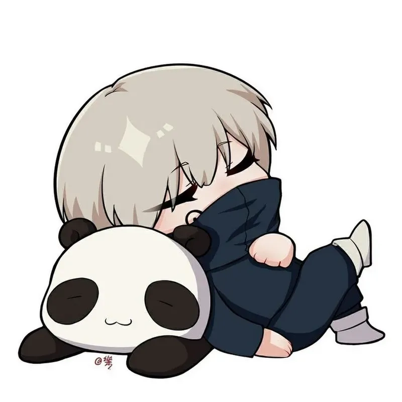 Hình ảnh anime chibi cute nam thu hút ánh nhìn