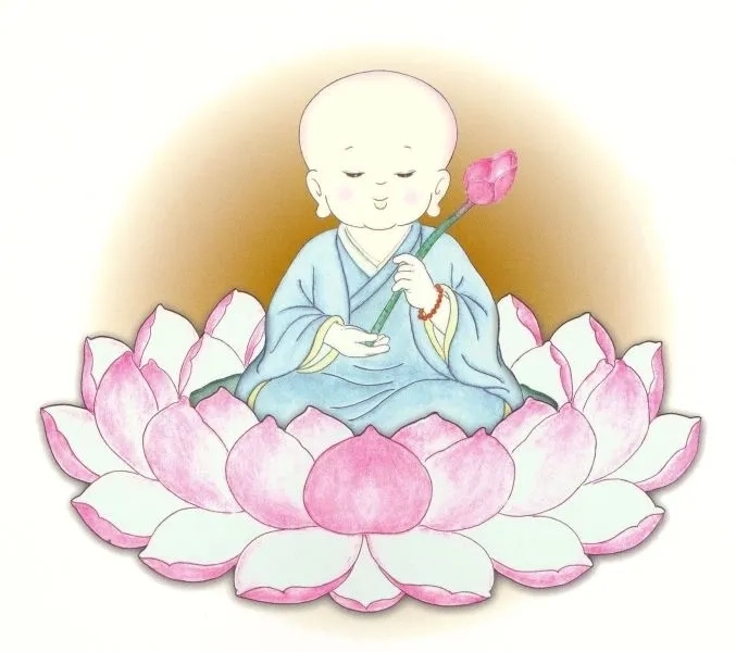 Hình ảnh hoạt hình chú tiểu dễ thương là lựa chọn tuyệt vời cho mọi lứa tuổi