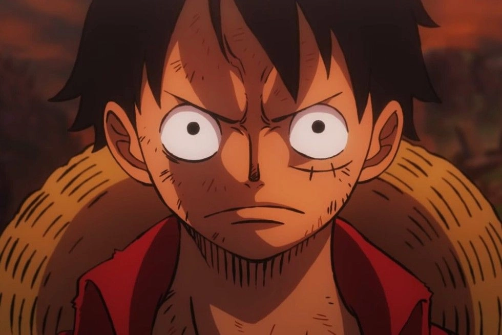 Hình ảnh One Piece Luffy phong cách phiêu lưu