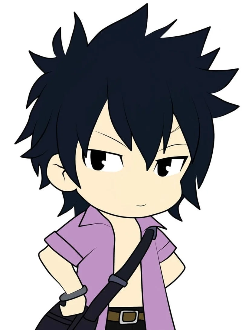 Hình anime chibi cute nam đậm chất nghệ thuật trẻ