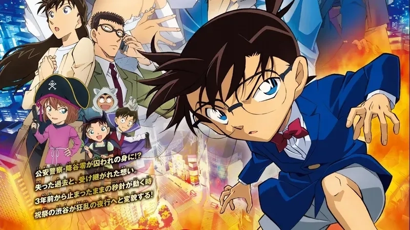 Hình nền anime Conan ngầu đầy cá tính