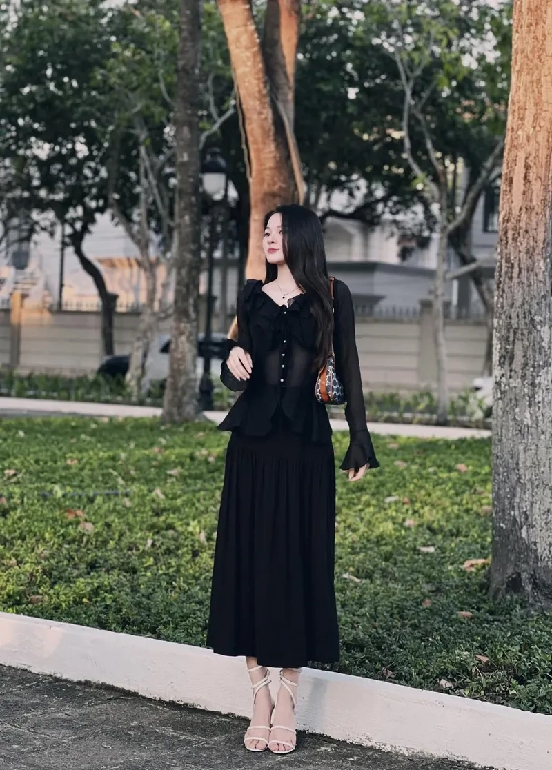 Hình nền gái 2k5 dễ thương cho máy tính mang phong cách hiện đại