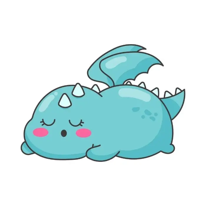 Hình rồng chibi 2024 với xu hướng mới và đầy ấn tượng