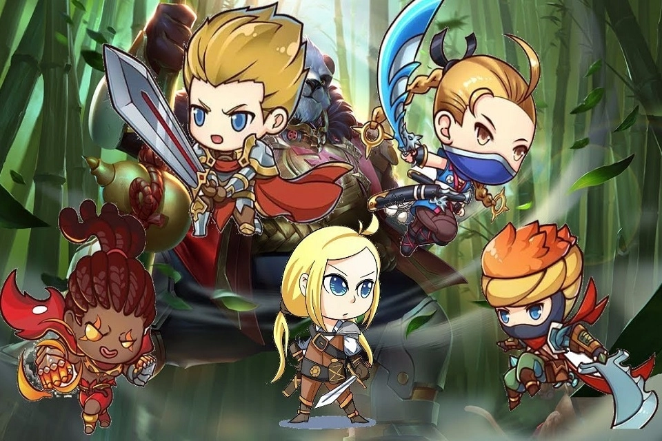 Liên Quân Chibi Comic với các tướng siêu đáng yêu