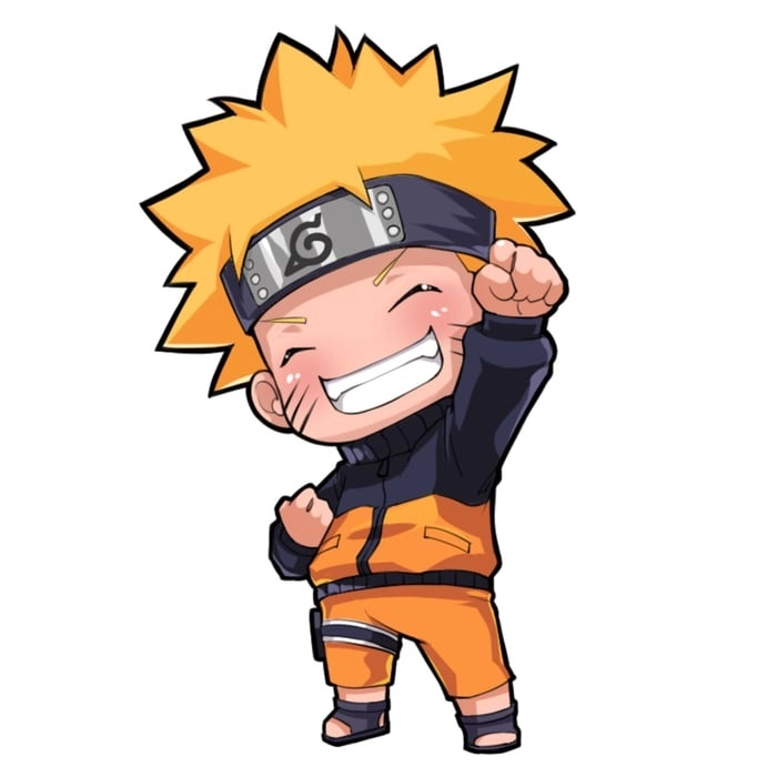 Naruto chibi bé ninja kiên cường phiên bản đáng yêu