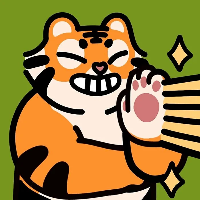 Tiger hổ chibi cute chuẩn quốc tế