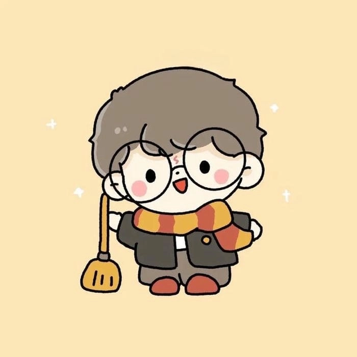 Vẽ Harry Potter chibi từng nét vẽ đều mang theo phép màu
